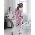 thumbnail image 5 of Conjunto de Pijama PRETTYGARDEN de Dos Piezas Rosa Tie Dye Talla L, 5 of 5