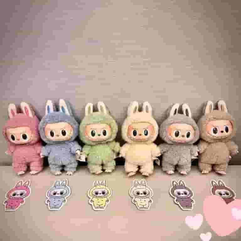 DJKDJL LABUBU Space Adventure Series, 7Pcs Cute Macaron DJKDJL LABUBU Space Adventure Series, 7Pcs Cute Macaron