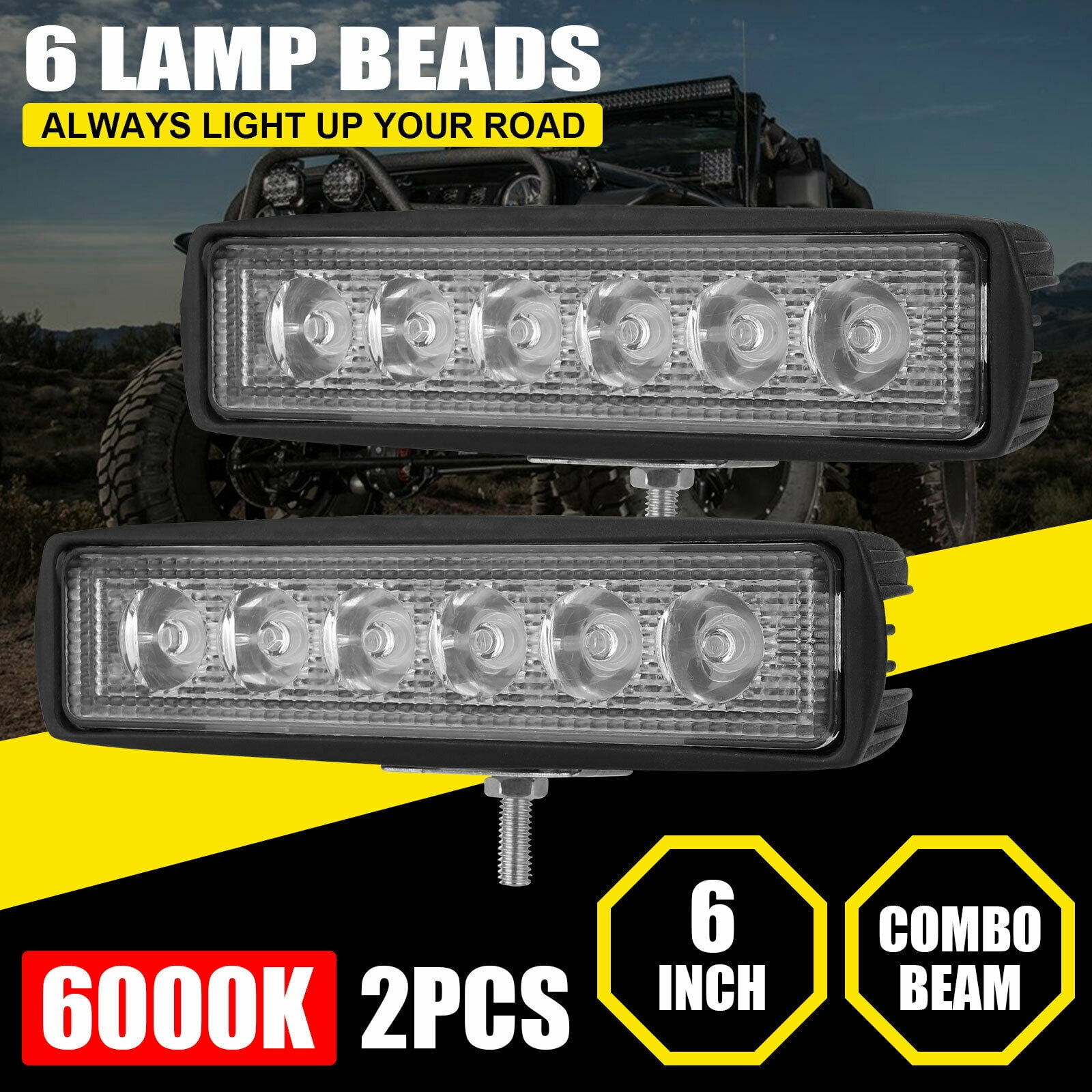 2X 36W 8inch LED Work Light SPOT Driving Lamp Fog OffRoad SUV Truck 4WD SLIM ATV 2X 36W 8inch LED Work Light SPOT Driving Lamp Fog OffRoad SUV Truck 4WD SLIM ATV