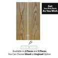 thumbnail image 3 of Premium White Ash Electric/Bass Guitar Wood Body Blank  for DIY and Custom Builds - 21" x 15" x 1-3/4" (2 Piece, Unglued, Planed), 3 of 6