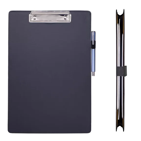 Clipboard With Storage Clipboards With Pen Holder Clip Board With Storage Lea...