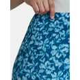 thumbnail image 5 of Terra & Sky Women’s Plus Size Bike Shorts, 10" Inseam, 2-Pack, Sizes 0X-5X, 5 of 7