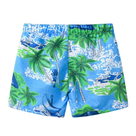 

nsendm Toddler Boys Girls Cartoon Floral Printed Sport Shorts Kids Beach Shorts Toddler Girl Summer Clothes 4t Shorts Light Blue 7 Year