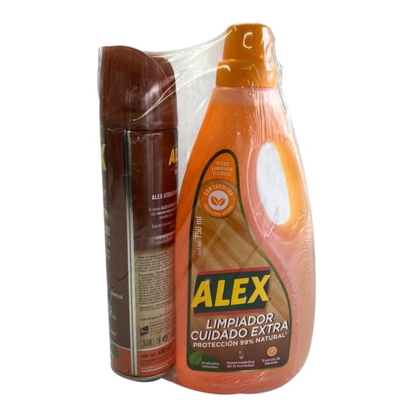 Limpiador Y Renovador Alex Para Madera 750Ml400Ml