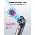 thumbnail image 3 of Ventilador portátil Aecooly Turbo Air Tube de 7 velocidades, color gris, 3 of 9