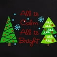 thumbnail image 3 of CafePress - ALL IS CALM Pajamas - Men's Dark Loose Fit Cotton Pajama Set, 3 of 7