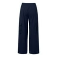 thumbnail image 6 of Afdoent Womens Leggings Ladies High Waisted Casual Wide Leg Womens Cargo Pants Baggy Cargos Pants With Pockets Workout Yoga Pants, 6 of 6