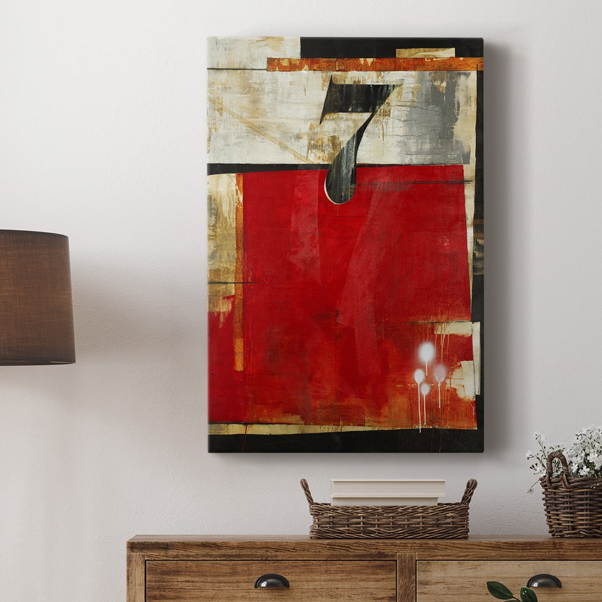 Lucky No. 7 Premium Gallery Wrapped Canvas - Ready to Hang
