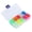 Multicolor Set B, variant on YAHHU 1000pcs Luminous Stopper Beads Block Beans Set B Fishing Terminal Tackle Accessories Kit