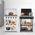 thumbnail image 6 of Peakora Propane Gas Stove with 5 Burners, Independent Flame Control, Sturdy Iron Shell and Enamel Cover, Easy to Clean Surface, Energy-Efficient Design for Fast and Efficient Cooking, 6 of 7
