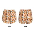 thumbnail image 5 of Lsque Hot Fresh Pizza Printed Women's Running Shorts with Liner Pockets,Elastic Quick Dry Workout Athletic Gym Yoga Shorts,Womens High Waist Shorts-X-Large, 5 of 9