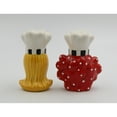 thumbnail image 5 of Ceramic African American Lady Chef Salt and Pepper Shakers Gift, 5 of 5