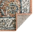 thumbnail image 6 of Unique Loom Nyla Collection Area Rug - Princess (2' 7" x 12' Runner Salmon Pink/Dark Gray), 6 of 6