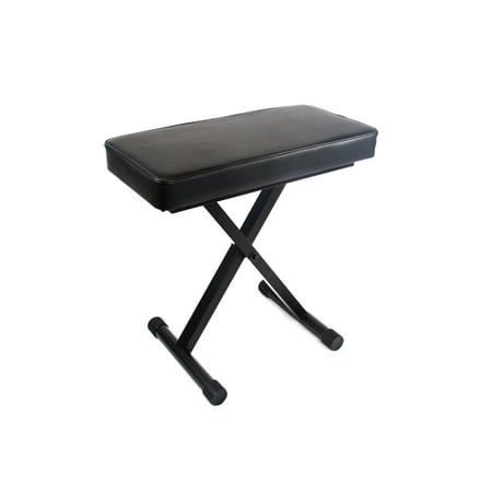 Reprize Accessories - Deluxe Keyboard Bench - Black