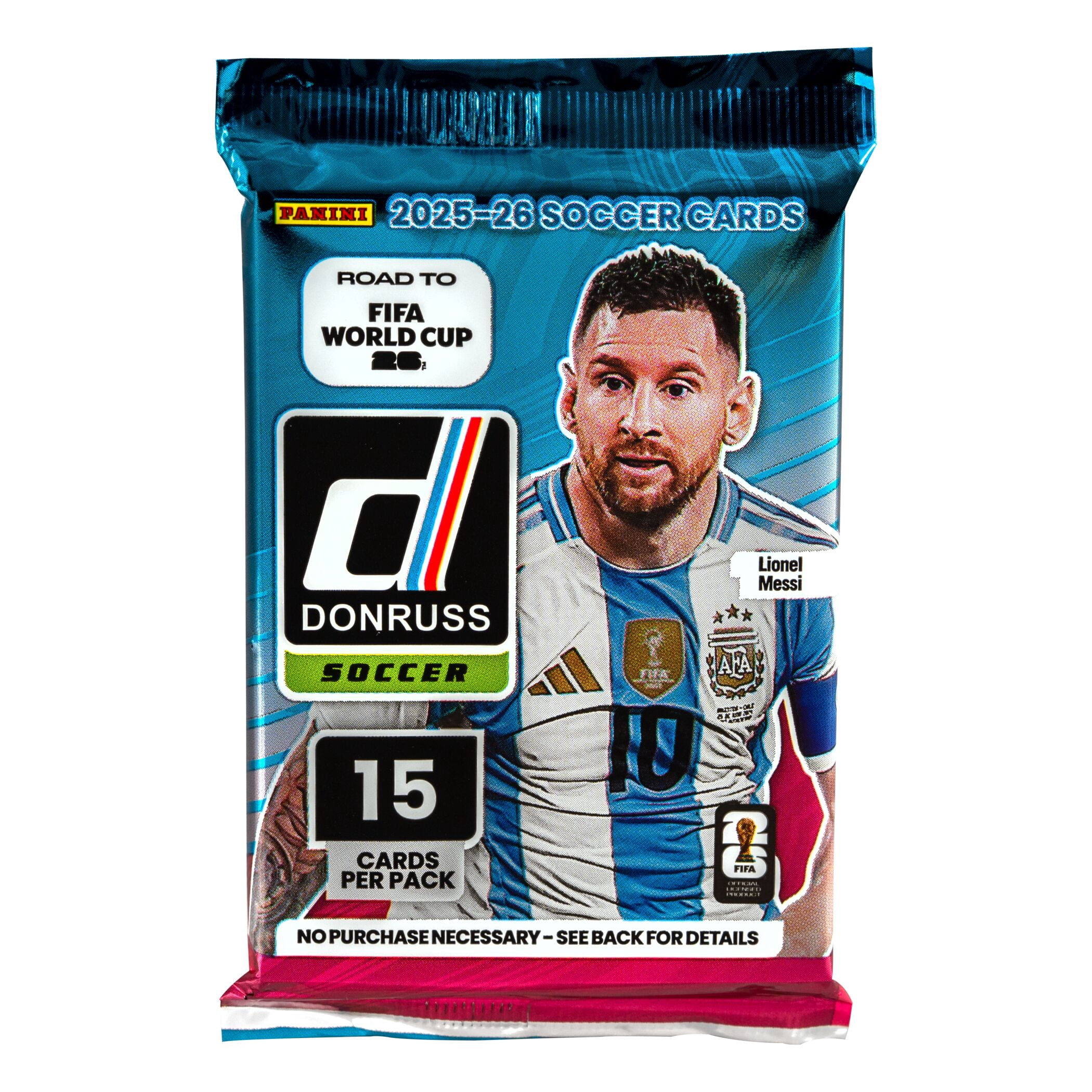 2025-2026 Panini Donruss Road to FIFA World Cup 26 Soccer Trading Cards Blaster Box