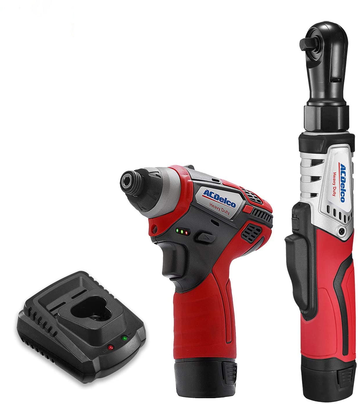 ARW1209-K9 1/4 & 3/8 Cordless Ratchet Wrench ACDelco G12 Series 2-Tool Combo Kit