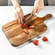 thumbnail image 5 of Juego de utensilios de cocina HWRETIE,tabla de cortar de madera maciza con mango ergonómico para preparar alimentos,picar,rebanar y cocinar Herramientas de cocina para el hogar, 5 of 5