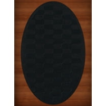 Dalyn Dover Area Rug DV9 Dv9 Black Grid Waves 12' x 15' Oval