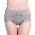 thumbnail image 1 of Culottes Menstruelles Rouges/maternité avec Poche-Gris-2TG, 1 of 2