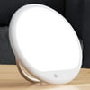 TECHVILLA Light Therapy Lamp,Happy Bright White Lamps Adjustable Brightness Touch Control