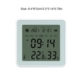 thumbnail image 3 of Naiovety Sensor de temperatura inteligente Tuya Zigbee, termómetro higrómetro con pantalla Digital LCD para interiores en tiempo Real, Termómetros, 3 of 6