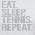 thumbnail image 3 of CafePress - Eat Sleep Tennis Repeat T Shirt - Men's Classic Graphic T-Shirt, 3 of 4