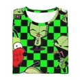 thumbnail image 3 of Boys Girls Invader Zim Shirt Graphic T-Shirt Crewneck Short Sleeve 3d Colorful Tops Tees, 3 of 7