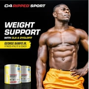 C4 Sport Ripped Pre-Workout Powder, Fruit Punch, 30 Servings
