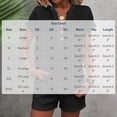 thumbnail image 3 of Costeam Womens Summer Two Piece Casual Set Short Sleeve Shirt and Loose Shorts Lightweight Breathable Plain Fabric Side Pockets Elastic Waist Relaxed Fit Daily Matching Outfit, 3 of 7