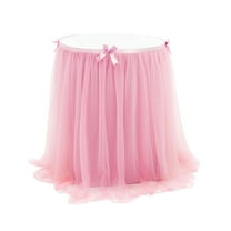 1 X Table Skirt Table Skirt Wedding Birthday Party Dessert Table Decoration Tulle Table Skirt