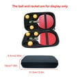 thumbnail image 5 of Miiottaa Heavy Duty Table Tennis Paddle Holder Anti Collision Tennis Rackets Carrying Case Light Weight Waterproof Sports Bag, 5 of 7