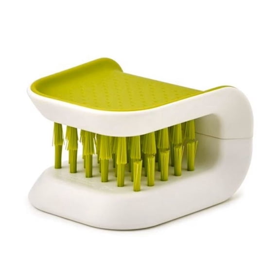 1pc Household Kitchen U-shaped Double-sided Chopsticks Cleaning Brush; Bristle Knife And Fork Cleaning Brush; Knife Cleaning Hand Guard Brush