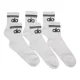 thumbnail image 4 of Calcetas Tobilleras Algodón Felpa Alo Yoga Unisex 3 Pares, 4 of 6