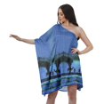 thumbnail image 1 of Moomaya Robe d'Été à Épaules Imprimées Robes de Cocktail pour Femmes Robe de Plage, 1 of 6