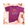 thumbnail image 1 of Playera Blusa Mujer con Frase Positiva Eres Bella Fabulosa y Fuerte Moda Casual Inspiradora Color Rosa Dorado Talla Grande Marca Emil SaEs, 1 of 4