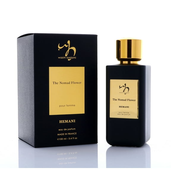 WB BY HEMANI Nomad Flower Perfume For Her 3.4 Fl Oz - French Fragrance Developed Exclusively, Exotic & Long Lasting - A Bold & Beautiful Fragrance for Women - Eau de Parfum