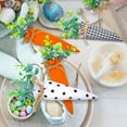 thumbnail image 4 of Hanging Ornaments for Easter 4 Pcs Realistic Carrot Food Models Spring Summer Family Party Tree Decoration, 4 of 9