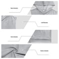 thumbnail image 6 of Two Piece Summer Casual Set for Men Short Sleeve Crewneck T Shirt and Shorts Outings Active Weekends Warm Weather Travel Black 4XL, 6 of 7