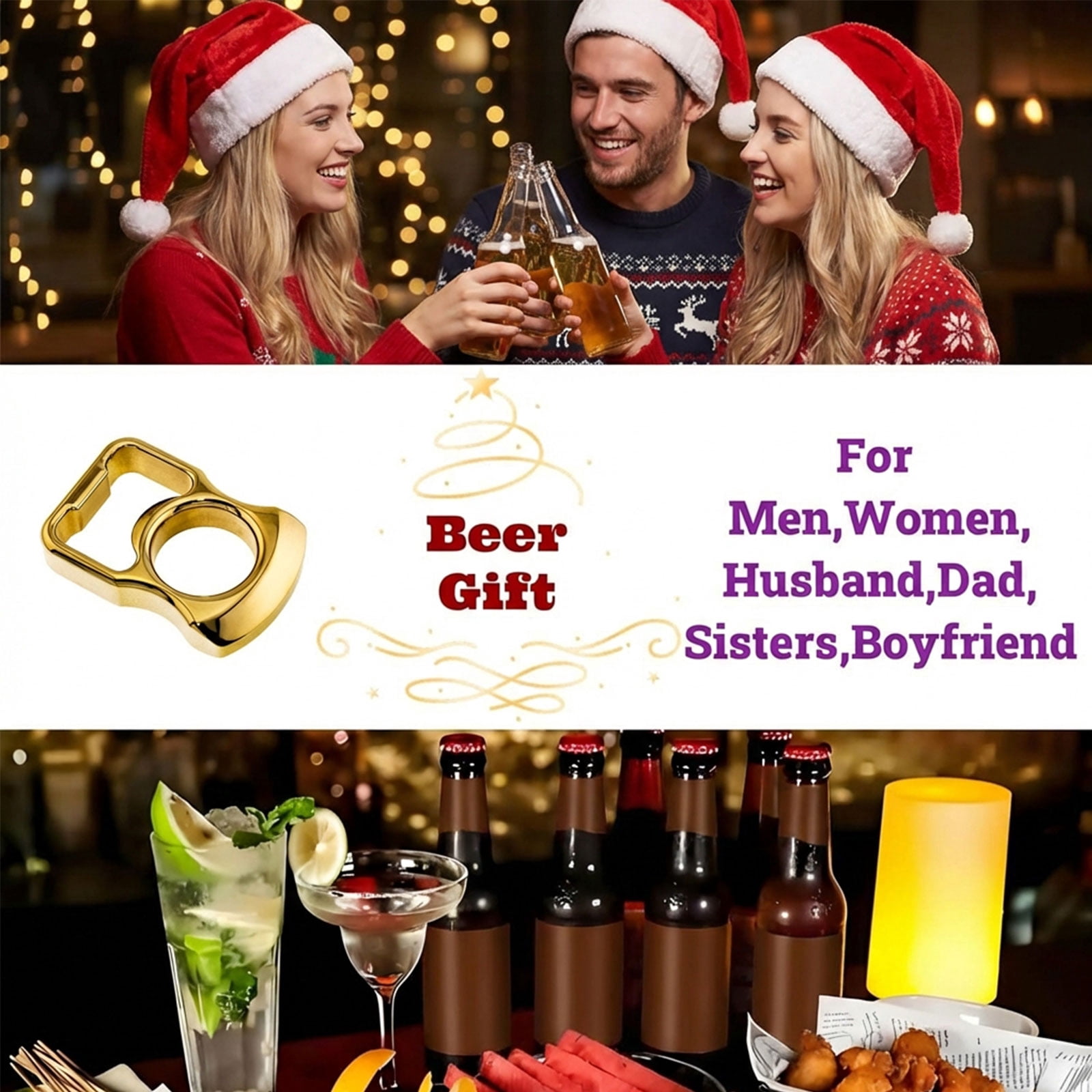 Unbranded Bottle Opener Solid Brass Manual Can Openers