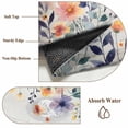thumbnail image 6 of Entryway Rug 2'x3', Pink Spring Floral Small Rug for Kitchen Bathroom Door Mat Indoor Entrance, Elegant Flowers Farmhouse Botanical Wooden Non-Slip Area Rugs Floor Mats Carpet Front Door Rugs, 6 of 8
