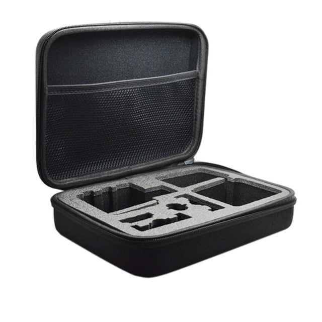 Bolsa Caso de Transporte Portátil Eva Prueba de Golpes para Héroe 2 3 3+ M Sunnimix Negro