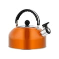thumbnail image 4 of Tetera silbante de acero inoxidable para estufa con mango ergonómico de agarre frío, 4 of 8