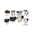 thumbnail image 4 of BLISSFUL STEP Bow Knot Open-Toe Sandal Platform Buckle Slingback Strap Sandals for Women Black (Size 6), 4 of 7