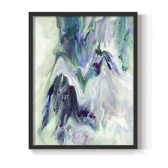 Wild River Framed Print in Black Solid Wood 8 x 10 Framed Print