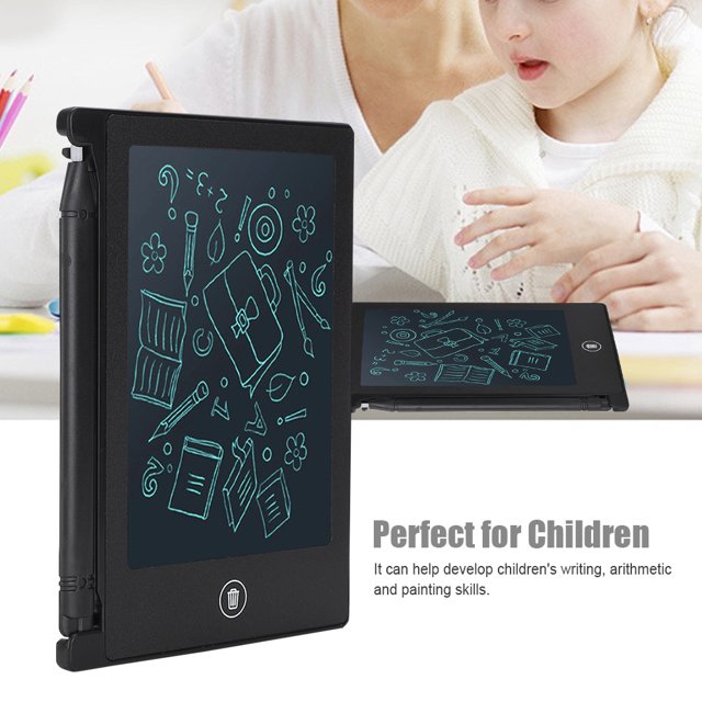 Handwriting Tablet Writing Board, LCD Writing Board 4.5inch LCD Drawing Board Handwriting Board, for Children's Writing Arithmetic and Painting Skills