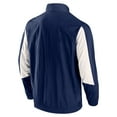 thumbnail image 3 of Men's Fanatics  Navy Sporting Kansas City Net Goal Raglan Full-Zip Track Jacket, 3 of 3