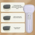thumbnail image 4 of Electric Foot Callus Remover Kit Exfoliating Rechargeable Electronic Professional Pedicure Tools Kit For Dead Cracked Dry Skin, 4 of 8