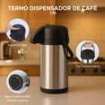 thumbnail image 2 of Termo Dispensador Térmico Dolcetti 1.9L De Acero Inoxidable con Asa y Botón, 2 of 8