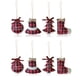 thumbnail image 3 of Moyic Juego de 8 Uds. De colgantes de campana de Feliz Navidad, decoración de adornos, medias no tejidas, decoración de granja, patio, niños, niñas Kits de decoración para fiestas No.01 Moyic HA009163-01, 3 of 6