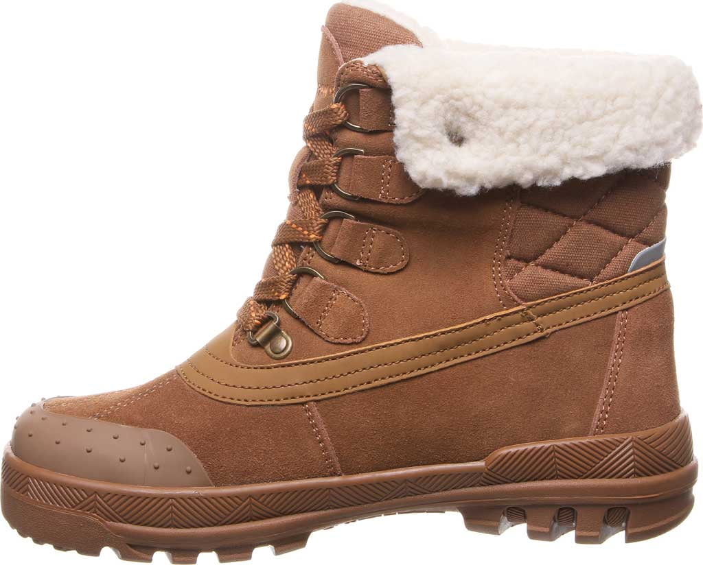 Women s Bearpaw Inka Waterproof Boot Black II Suede Canvas 12 M Walmart